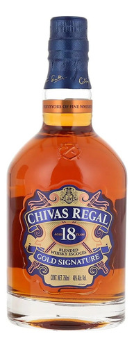 Whisky Chivas Regal 18 Años 750 Ml C/p