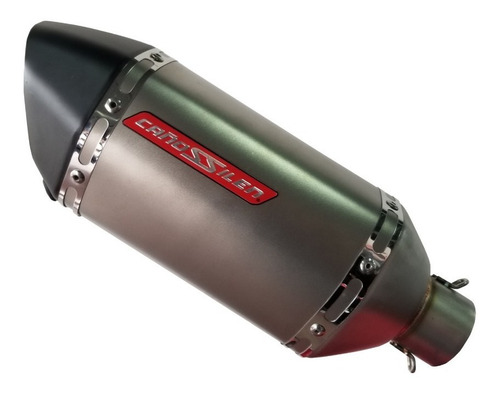 Silenciador De Moto Universal Cañossilen Cs12