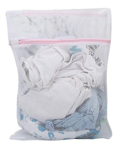Imagen 1 de 8 de Bolsa Red Para Ropa Interior Lavarropa 30x40 D+m Bazar