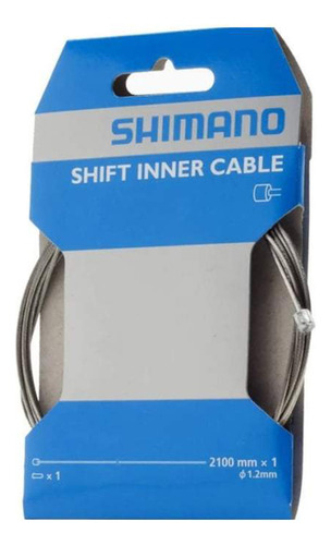 Cable De Cambio Shimano Acero 1.2x2.100mm Unisex Ciclismo Ne