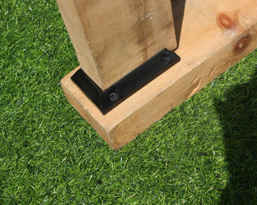 Conectores De Barandilla Eapele 2x4 Para Postes De Madera Color