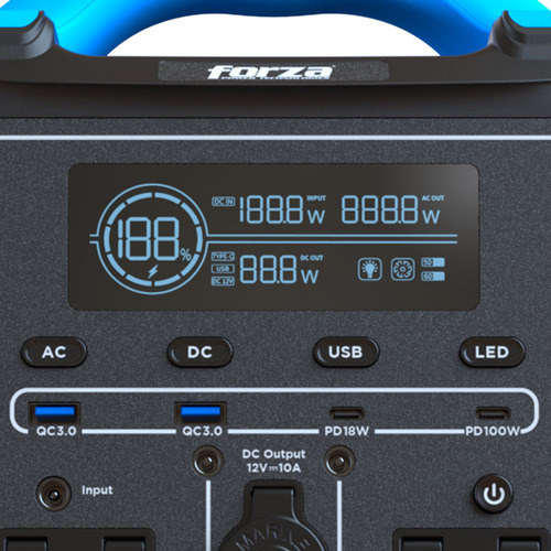 Fpp-t702 Generador Eléctrico Portátil De Baterías Lmfp 700w