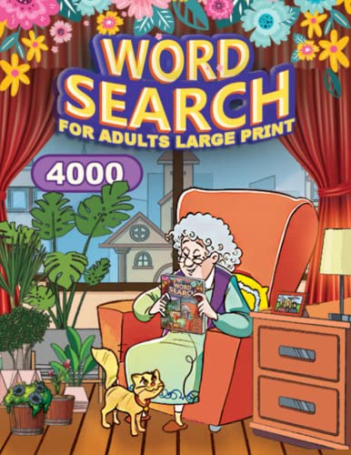 Book : Big 4000 New Words Word Search For Adults Large Prin