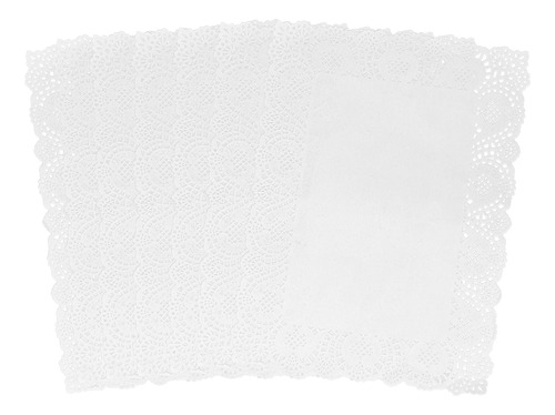 Papel De Envolver Blanco Que Absorbe Aceite, 100 Unidades