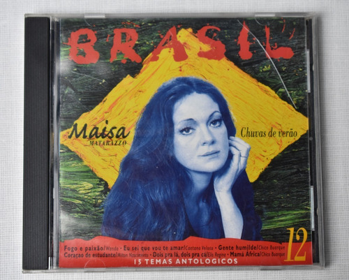 Cd Música De Brasil, Maisa Matarazzo, Colección Noticias 12 (Usado)