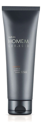 Shampoo Homem Coragio Natura Cabello Barba Y Cuerpo 125ml