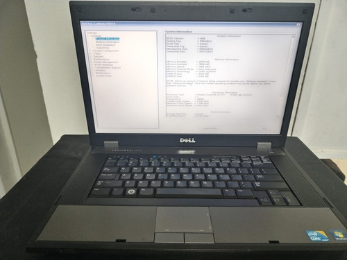 Laptop Dell Latitude E5510 I5 4gb De Ram Sin Disco Ni Cargad