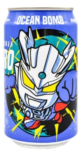 Ultraman Zero - Lata Coleccionable - Sabor Yogurt 320 Ml