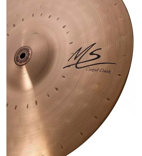 Prato De Bateria Ataque Crash 14 Percussion Ms14pe Ms Orion Cor Brilhante