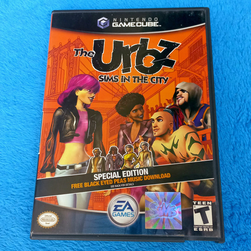 The Urbz: Sims In The City | Con Manual E Insert | Gamecube