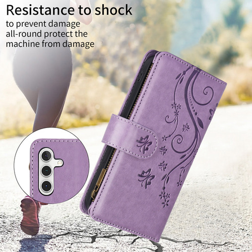Funda De Piel Con Tapa Tipo Cartera Para Samsung Galaxy A56 A36 A26 A16 A06
