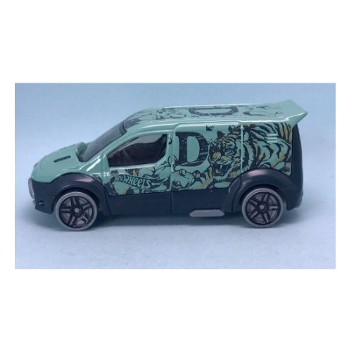 Hot Wheels Hw Ford Transit Connect Art Cars Letra  D  