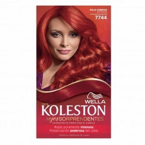 Koleston - Tinte De Cabello Rojos 7744 Rojo Cobrizo Intenso