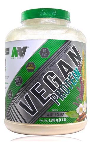 Proteina Hydrotein Vegan Vainilla Canela 1.996 Kg (4.4 Lb) A