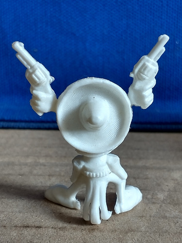 Panchito Pistolas Miniatura Plástica Barcel 80's Disney (Usado)