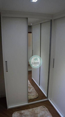 Imagem 8 de 19 de Apartamento Impecável De 46m² Composto Por 2 Dormitórios Sendo 1 Suíte, À Venda Por R$ 350.000,00 - Paraíso - Santo André/sp - Ap1785