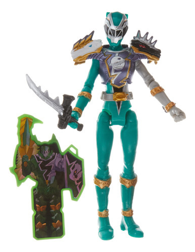 Power Rangers Dino Fury Cosmic Armor Green Ranger, Figuras