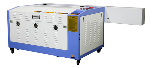 Máquina Cnc Router Laser Corte E Gravação 60x40cm 80w