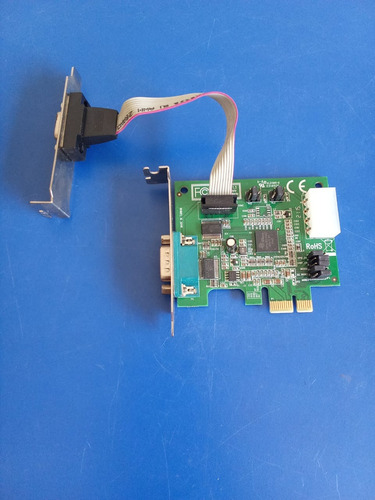 Tarjeta Controladora Pci 2 Puertos Puerto Serie Com1 Com2 (Usado)