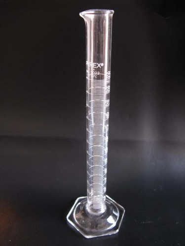 Meonli: Laboratorio Probeta 25ml Pirex Cristal (Usado)