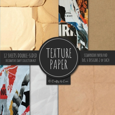 Libro Texture Paper For Collage Scrapbooking: Old Parchme...