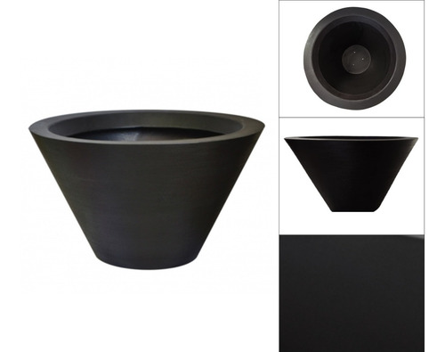 Imagen 5 de 6 de Maceta Minimalista Cono Mejor Que Fibra De Vidrio .114