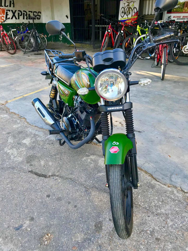 Imagen 10 de 15 de Moto Bera Br-150 Color Verde