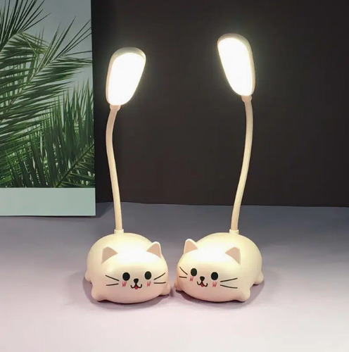 Lámpara Led De Mesa Ajustable Luz Nocturna Con Dibujos Anima