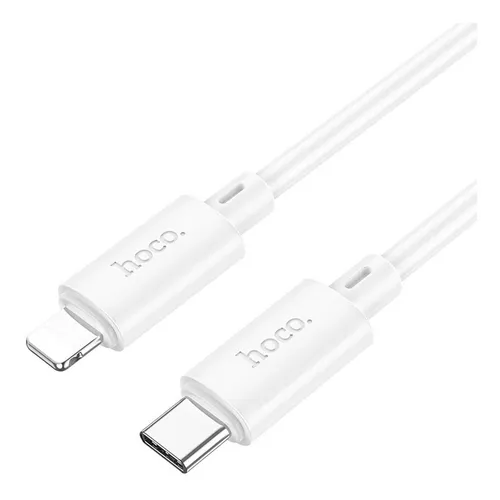 comprar Cable Hoco X88 Gratified Usb C Pd A Lightning 20w 1m Blanco