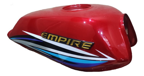 Imagen 3 de 3 de Tanque Empire Horse Rojo Guacamaya C/tapas Laterales