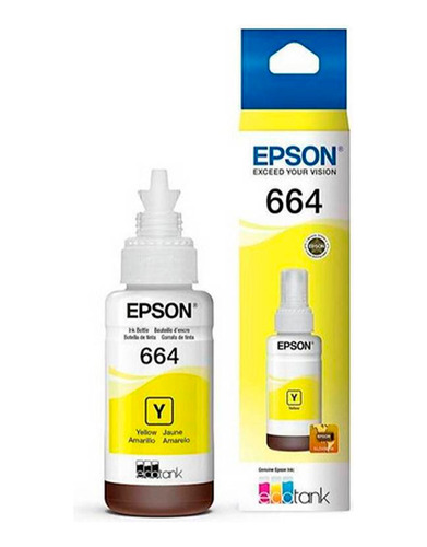 Tinta Epson T664 Amarillo