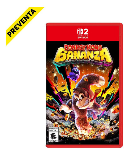 Donkey Kong Bananza Nintendo Switch 2 Juego Fisico