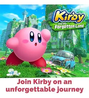 Juego Para Nintendo Switch Kirby And The Forgotten Land.