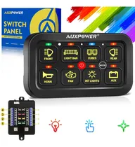 Comprar Panel De Interruptores Rgb De 8 Bandas B28 Palanca De M...