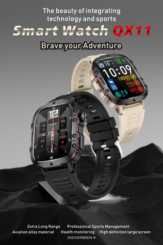 Llamada Bluetooth De Reloj Inteligente Multifuncional Qx11