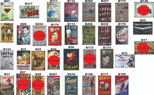 Imagen 2 de 8 de Carteles Chapa Litografias Antiguas Vintage X 2 A Eleccion