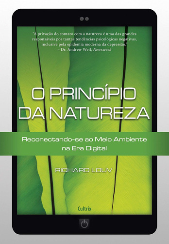 Livro O Princípio Da Natureza: Reconectando-se Ao Meio Ambie