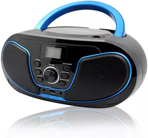 Reproductor CD Portatil HOTT C105 para Carro con Bluetooth