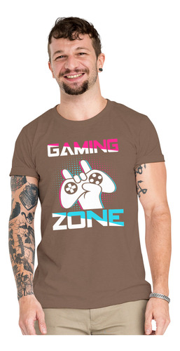 Polera Gaming Zone Gamer Algodón Orgánico Wiwi