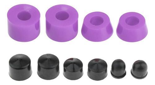 Kit De Bujes Para Camión De Monopatín Pu De Alto Púrpura