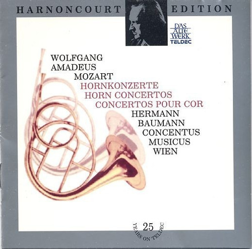 Mozart Horn Concertos Cd Harnoncourt Edition Hornkonzerte  