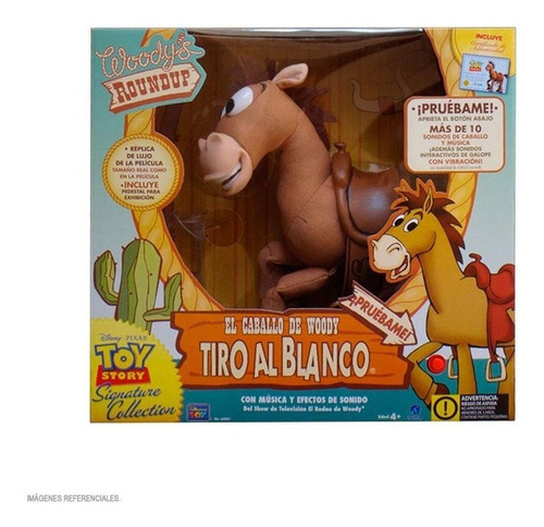 Toy Story Tiro Al Blanco El Caballo De Woody Con Certificado