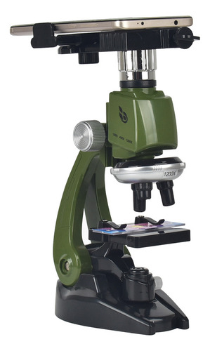 Microscopio Biológico Infantil Con Soporte Para Celular