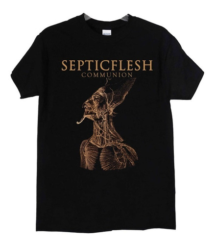 Polera Septicflesh Commuion Metal Abominatron