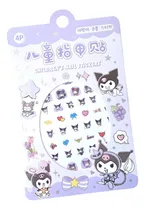 Comprar Set De Planchas Stickers Sanrio Kawaii Kuromi Cinnamoroll