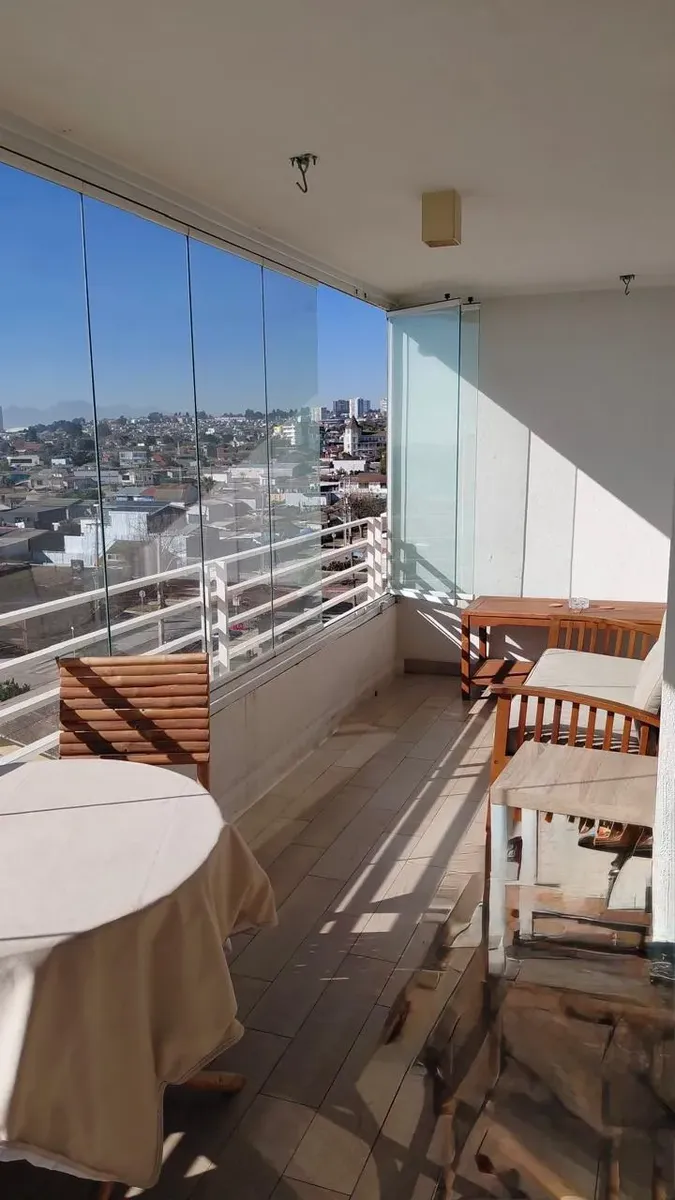 Imagen 4 de 20 de Arriendo Amplio Departamento Con Muebles Y Vista, Concón