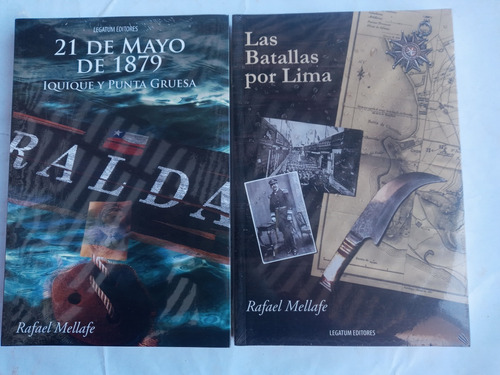 21 De Mayo De 1879/las Batallas Por Lima.pack 2 Obras Guerra