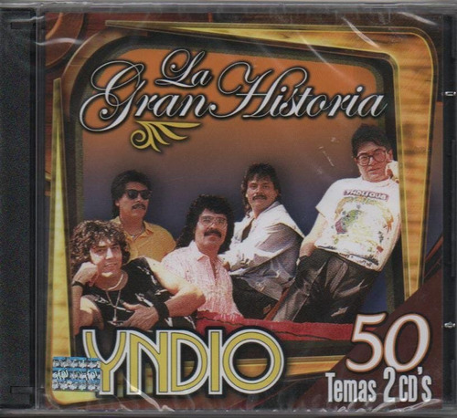 Grupo Yndio La Gran Historia 2cds 50 Temas Nuevo Sellado