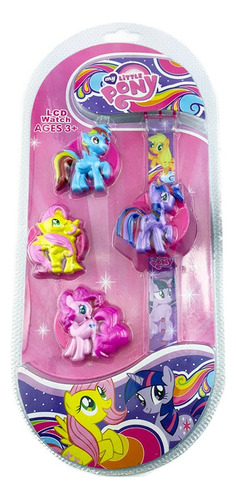 Reloj My Little Pony Lcd 3+ Nuevo Para Niños Y Niñas Regalo