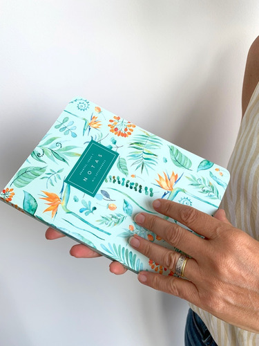 Cuaderno Rayado Strelitzia A5 - Mil Letterpress